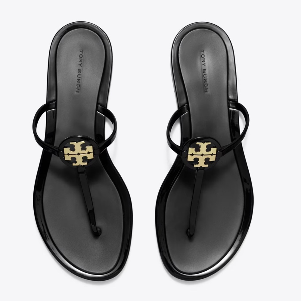 Tory Burch Brown Mini Miller Jelly Sandal - Picture 3 of 6